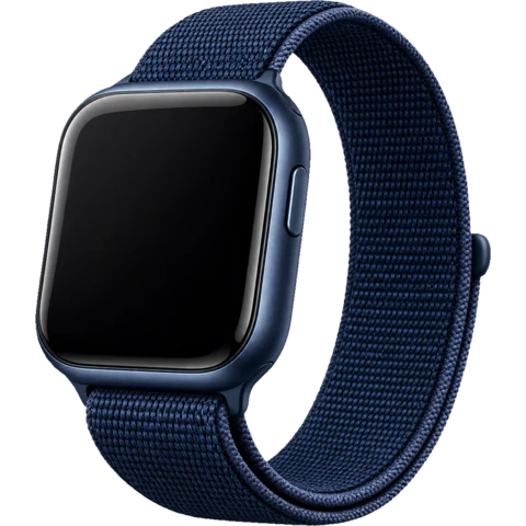 Square smartwatch product photograph